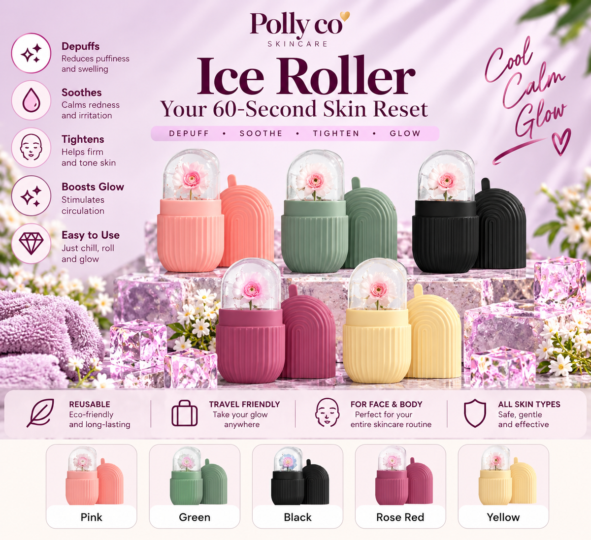 Ice Roller — 60-Second Skin Reset