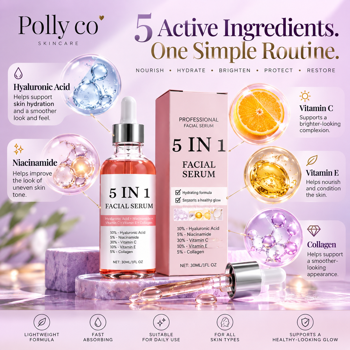5-in-1 Radiance Facial Serum